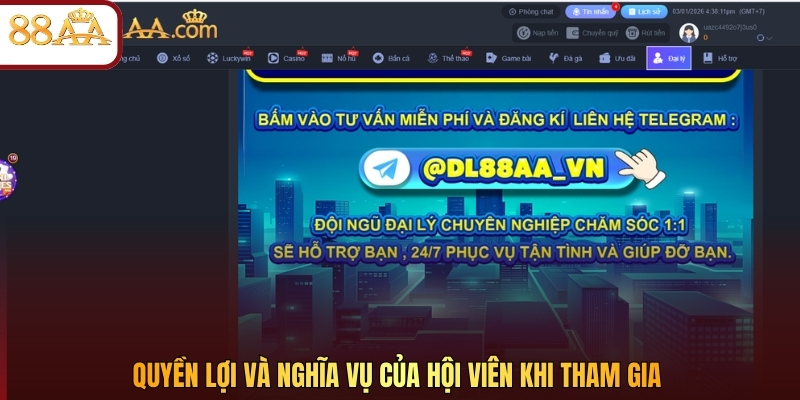 Quyền lợi và nghĩa vụ của hội viên khi tham gia 